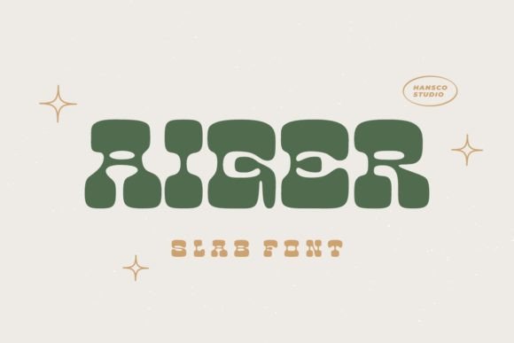 Aiger: A Retro Display Typeface That Brings Vintage Vibes to Life
