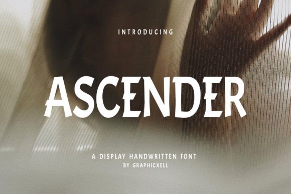 Ascender: A Playful Display Font for Bold Branding