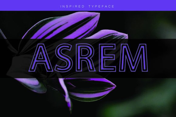 Asrem: The Timeless Display Font for Handmade Brands