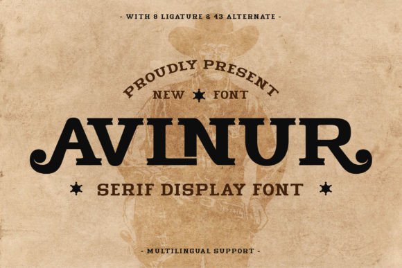 Avlnur: The Display Font That Elevates Handmade Branding