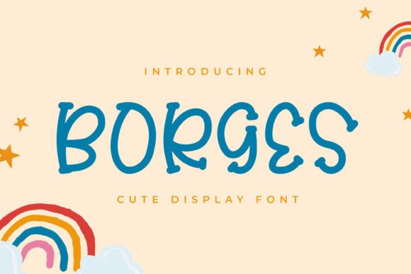 Borges: The Playful Display Typeface That Boosts Campaign Clarity