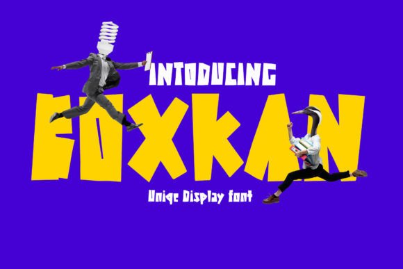 Boxkan: The Bold Display Typeface for Modern Editorial Design