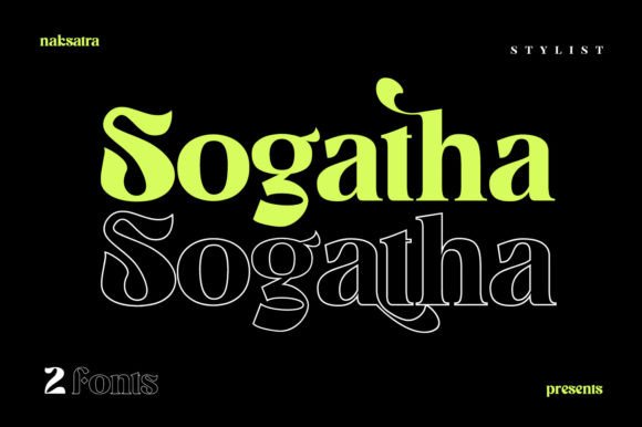 Discovering Sogatha: A Display Typeface for Modern Editorial Design