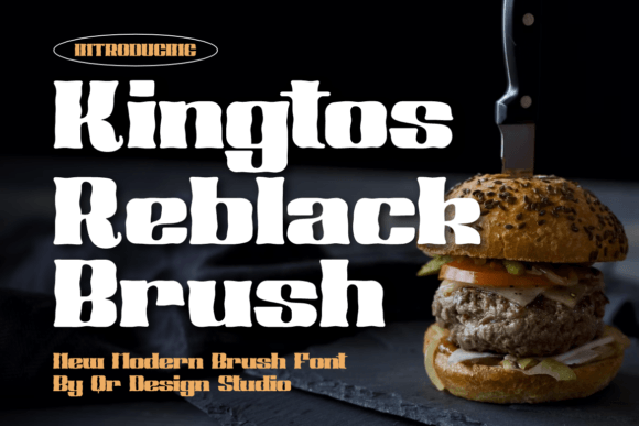 Elevate Your Editorial Design with Kingtos Reblack Brush