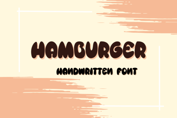 Hambergers: The Handwritten Font That Builds Trust