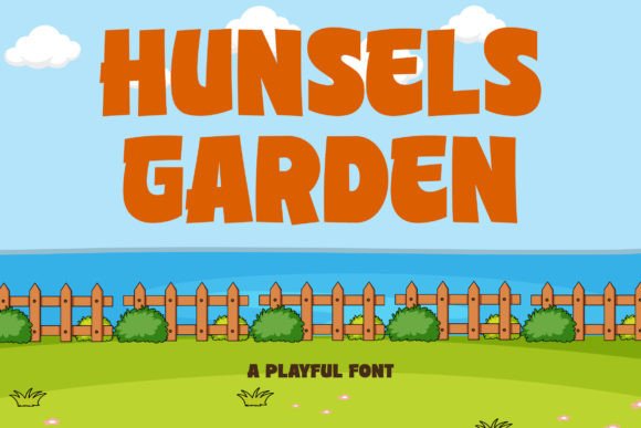 Hunsels Garden: The Creative Font for Scroll-Stopping Campaigns
