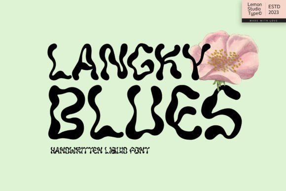 Langky Blues: The Display Typeface That Elevates Campaign Headlines
