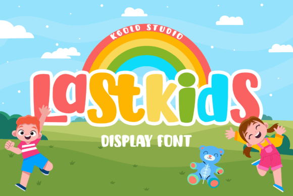 Lastkids: The Bold Display Typeface for Modern Web Design