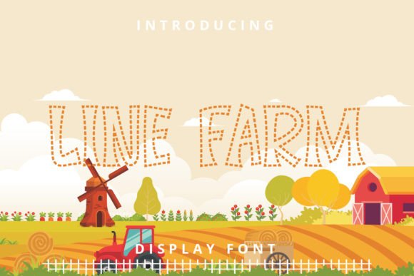 Line Farm: The Display Font That Brings Joy to Your Brand