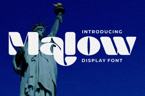 Malow: The Premium Display Font for Sophisticated Branding Projects