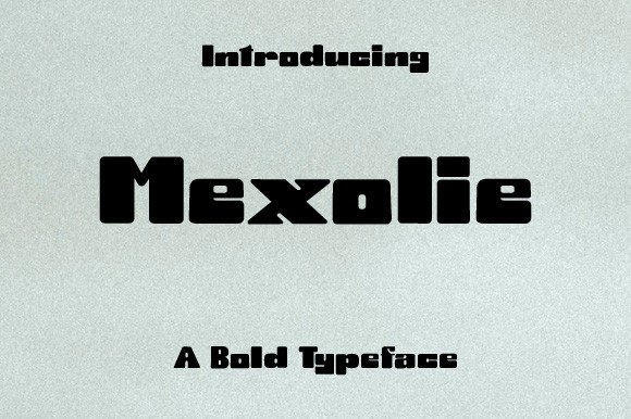 Mexolie: The Bold Display Typeface That Elevates Handmade Goods