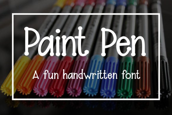 Paint Pen: The Handwritten Typeface That Transforms Small Business Branding