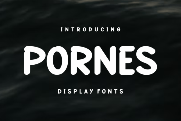Pornes Font Review: A Bold Display Typeface for Modern Branding