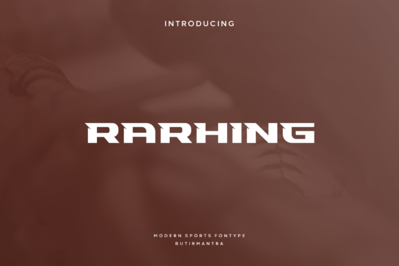 Rarhing: The Modern Display Font That Elevates Small Business Branding