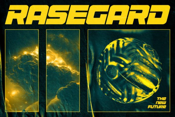 Rasegard: The Dynamic Display Font for Modern Brand Identity