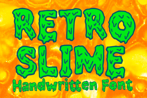 Retro Slime: A Fun Display Typeface for Web Design