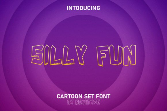Silly Fun: A Playful Display Typeface for Modern Editorial Design