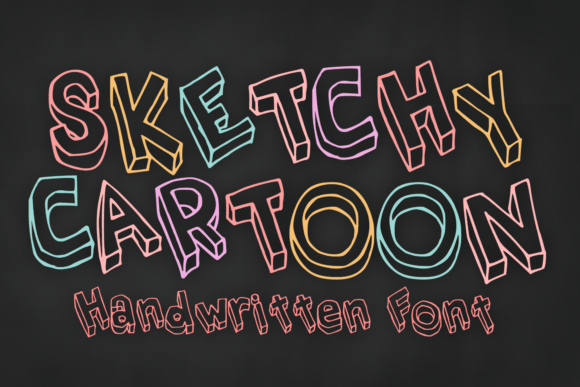 Sketchy Cartoon: The Creative Typeface That Transforms Your Brand Identity