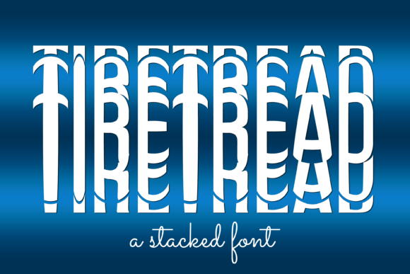 Tire Tread: The Bold Display Typeface for High-Impact Web Design