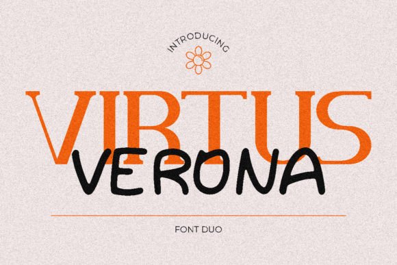 Virtus Verona: The Premium Display Font for Polished Branding