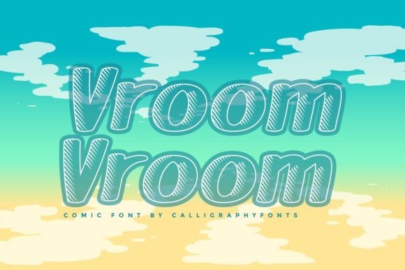 Vroom Vroom: A High-Speed Display Typeface for Modern Web Design