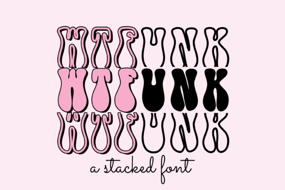 Wtfunk: A Display Typeface for Bold Editorial Identity